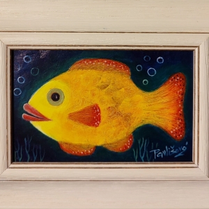 Zlatá rybka peo štěstí...